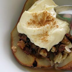 Baked Stuffed Pears