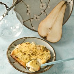 Ricotta Clafoutis With Pears