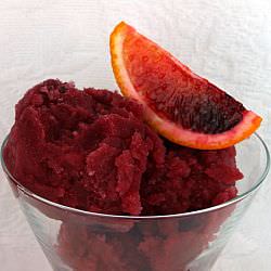 Pomegranate Blood Orange Sorbet