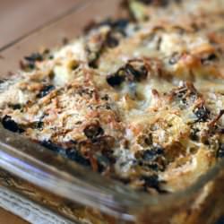 Kale and Cabbage Gratin with Fideus