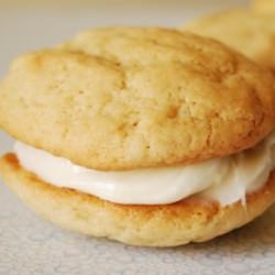 Vanilla Creamsicle Whoopie Pies