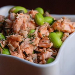 Salmon and Edamame Salad