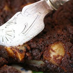 Chocolate Pear Brownie