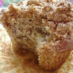 Banana Muffins w/ Streusel Topping