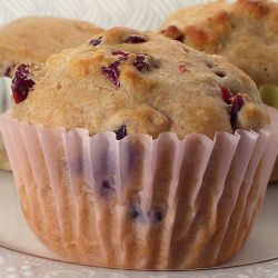 Lemon Cranberry Muffins