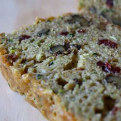 Cranberry, Walnut & Zucchini Bread