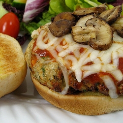 Chicken Parmesan Burgers