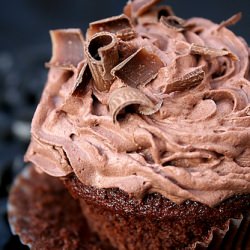 Mocha Cupcakes with Mocha Frosting