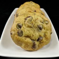 Orange Pistachio Choco Chip Cookies