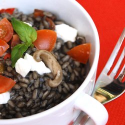 Risotto with Cuttlefish Ink