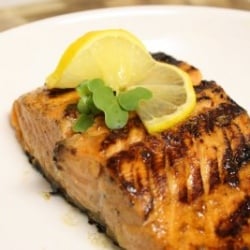 Ginger Miso salmon