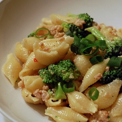 Cajun Sausage and Broccoli Pasta