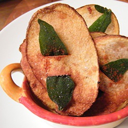 Crispy Sage Potato Chips