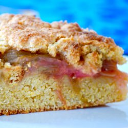 A Rhubarb Cake