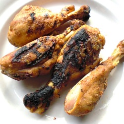 Brine Grilled Chicken Legs