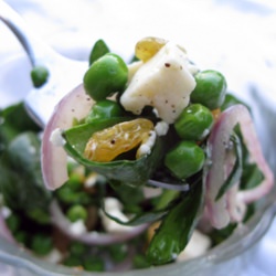 Sweet Pea & Feta Salad