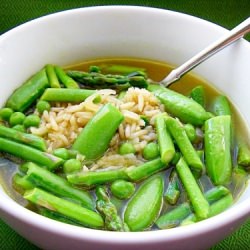 Spring Minestrone with Brown Rice