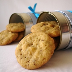 White Chocolate Lime Cookies