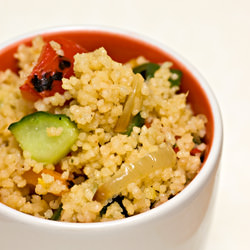 Tri-colour Roasted Pepper Couscous