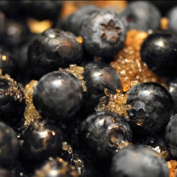 Warm Blueberries for Ice Cream