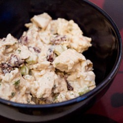 Cranberry Walnut Chicken Salad