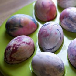 Tie-Dyed Easter Eggs