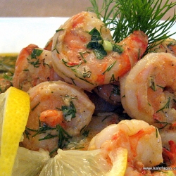 Shrimp With Capers and Dill