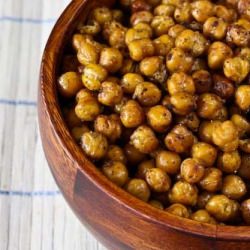 Gingered Roasted Chickpeas