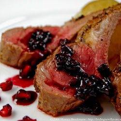 Lamb Chops in Pomegranate Reduction