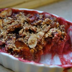 Rhubarb Crisp