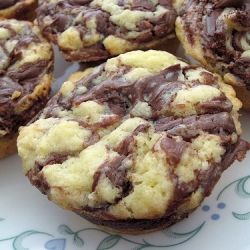 Nutella Self-frosting Cupcakes