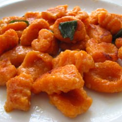 Passover Sweet Potato Gnocci