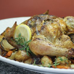 Lemon Fresh Herb Roasted Chicken