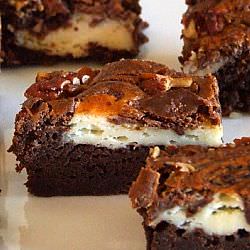 Cream Cheese Swirl Brownies