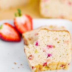 Cinnamon-Rhubarb Mini Loaves