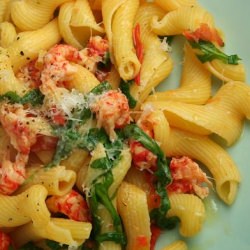 Pasta with Crayfish and Rocket