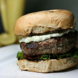 Feta Cheese Burger