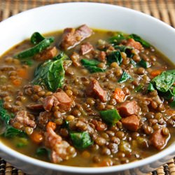 Ham and Lentil Soup