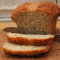 Homemade Oat Wheat Loaf