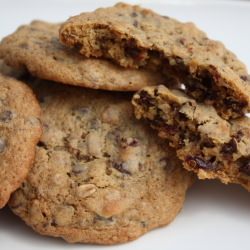 Pomegranate Granola Cookies