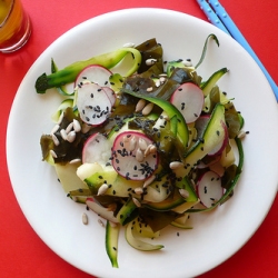 Vegetables, Seaweed and Seed Salad