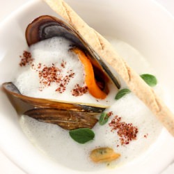 Mussel Soup with Wheat Beer