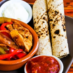 Chicken Fajitas in the Crockpot