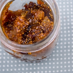 Raisin, Fig & Ginger Chutney