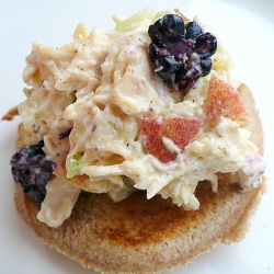 Light Chicken Salad w/Blackberries