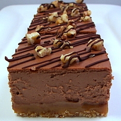 Chocolate Turtle Cheesecake