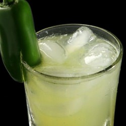 Jalapeno-Pear Caipiroska