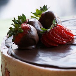 Strawberry Mousse Cake