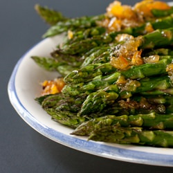 Roasted Asparagus with Orange Glaze