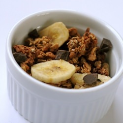 Banana Peanut Butter Granola